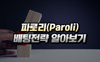 파로리(Paroli) 배팅전략 알아보기