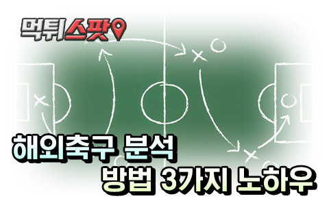 해외축구 분석 방법 3가지 노하우