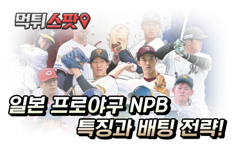 일본 프로야구 NPB 특징과 배팅 전략!