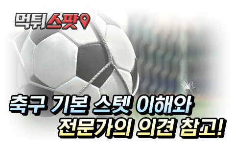 축구 기본 스텟 이해와 전문가의 의견 참고!